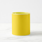 Elegant Yellow and Gold Mug for Stylish Sips Daily (Centre)
