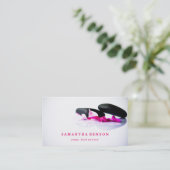 Elégant Yoga Meditation Carte de visite de bien-êt (Debout devant)