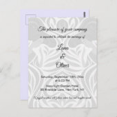 Elegant Yumeji-Inspired Wedding Invitation | MOMO (Devant / Derrière)