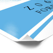 ELEGANT Z-06 VETTE ILLUSTRATIE PERFECT POSTER (Hoek)