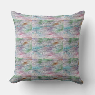Elegant, zacht, warm, pastelschilderontwerp Pillow Kussen