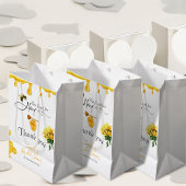 Elegant Ze vond haar honingbij-bruiloftsdouche Medium Cadeauzakje