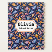 Elegant Zee terug naar school Planner (Achterkant)