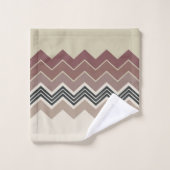 Elégant Zig Zag (Gant de toilette)