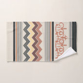 Elégant Zig Zag (Serviette à main)