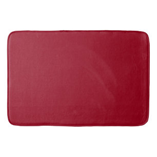 Elegant Zilver Grijs & Bourgondi Patroon Badmat