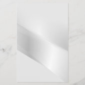 Elegant Zilver Vastgoed Flyer (Achterkant)