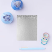 Elegant zilverblanco flyer (Enkel)