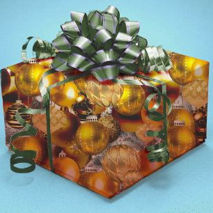 Elegant zilveren kerstsieraden feestdagen W Cadeaupapier