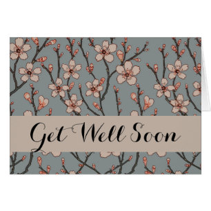 Elegant Zoete Roze Bloesem Kersen Patroon