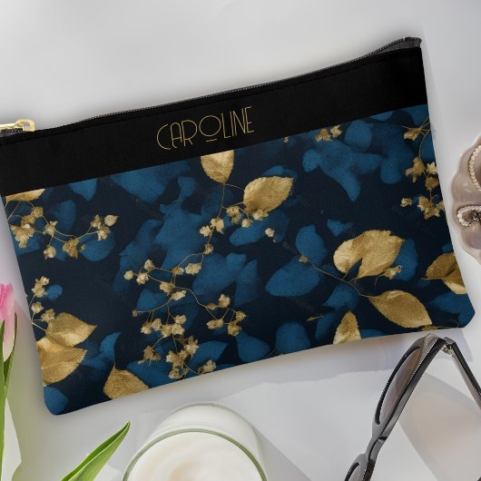 Elegant zwart blauw laat stijlvol trendy Schattige Etui