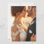 Elegant zwart en goud bloemen luxe ontwerp kaart (Achterkant)