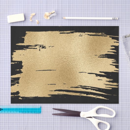 Elegant zwart en goud tissuepapier (Craft)