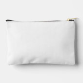 Elegant zwart met witte rand etui (Achterkant)