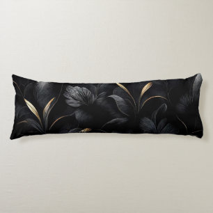 Elegant zwart ontwerp lichaamskussen