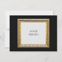 Elegant zwart persoonlijk foto Lijst
