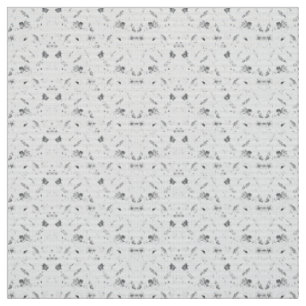 Elegant zwart-wit bloemmotief met d stof