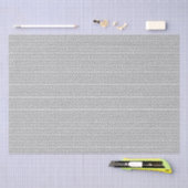 Elegant zwart wit driehoekig geometrisch patroon tissuepapier (Craft)