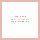 Elegant zwart-wit drievoudig huwelijksprogramma