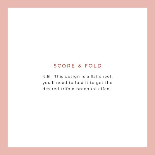 Elegant zwart-wit drievoudig huwelijksprogramma