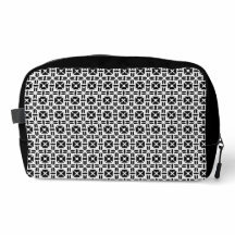 Elegant zwart-wit geometrisch patroon