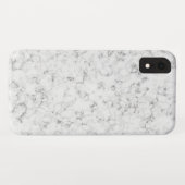 Elegant zwart-wit marmer Case-Mate iPhone case (Achterkant (horizontaal))