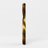 Elegant zwart-witgoud Case-Mate iPhone case (Achterkant/rechts)