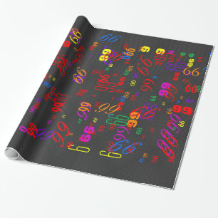 Elegant zwarte koolstofvezel - afdrukachtergrond cadeaupapier