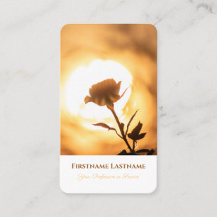 Elegante 100% natuurlijke organische gouden roos s visitekaartje