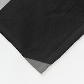 Elegante 10e tin huwelijksjubileumviering fleece deken (Hoek)