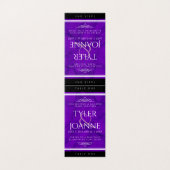 Elégante 12ème Mariage de soie Anniversaire carte  (Outside Unfolded)