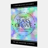 Élégante 14ème anniversaire du Mariage Opal (Angle)