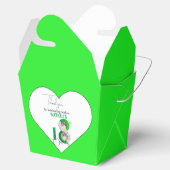 Elegante 18e verjaardag viering bedankdoosjes (Geopend)