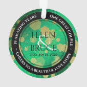 Élégante 19e anniversaire du Mariage de Jade (dos)