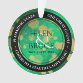 Élégante 19e anniversaire du Mariage de Jade (devant)