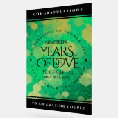 Élégante 19e anniversaire du Mariage de Jade (Angle)