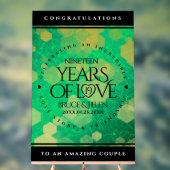 Élégante 19e anniversaire du Mariage de Jade (Neutre)