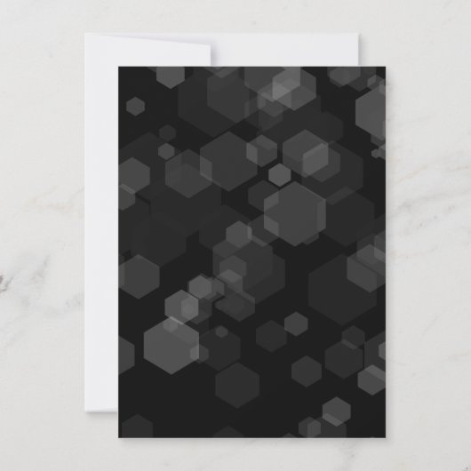 Elegante 1e papieren huwelijksverjaardagviering save the date (Achterkant)