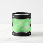 Elegante 20e Emerald Bruiloft Jubileum Mok (Midden)