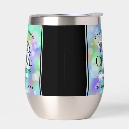 Élégante 24e anniversaire du Mariage Opal (Gauche)