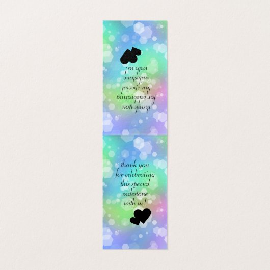 Élégante 24e anniversaire du Mariage Opal (Inside Unfolded)