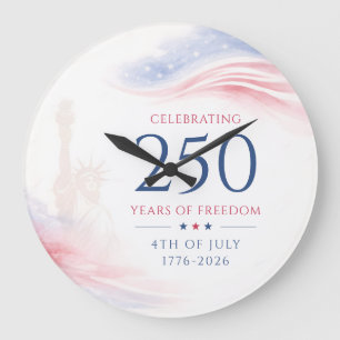 Elegante 250ste Amerikaanse Onafhankelijkheidsdag  Grote Klok