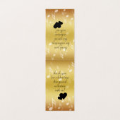 Elégante 27e Mariage de musique Anniversaire Carte (Inside Unfolded)