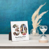Elegante 30 Nummer Fotocollage Aangepaste Wenskaar Fotoplaat (Insitu)