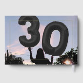 Elégante 30e anniversaire frontière feuille d'or n (Verso)