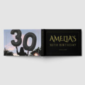 Elégante 30e anniversaire frontière feuille d'or n (Complet)