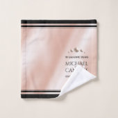 Elégante 30ème Mariage Pearl Anniversaire de céléb (Gant de toilette)