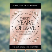 Elégante 30ème Mariage Pearl Anniversaire de céléb (Neutre)