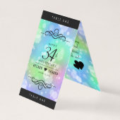 Élégante 34e anniversaire du Mariage Opal (Back)