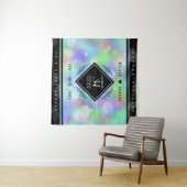 Elegante 34e Opale Bruiloftjubileumviering Wandkleed (In Situ (horizontaal))